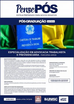 IARGS e UNISC selam parceria para curso de graduação